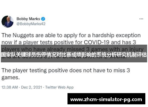 国家队关键球员伤停情况对比赛成绩影响的系统分析研究机制评估